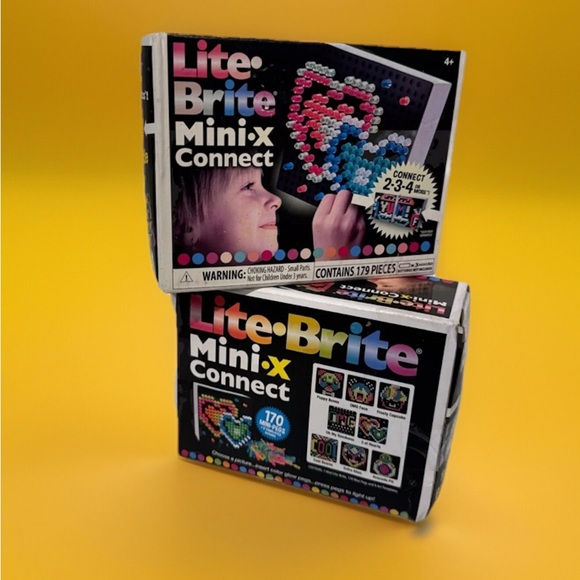 Lite-Brite MiniX Connect Set - Picture 2 of 4